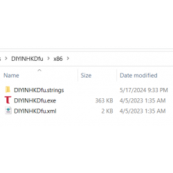 DIYINHK DFU utilty USB Audio V5.57