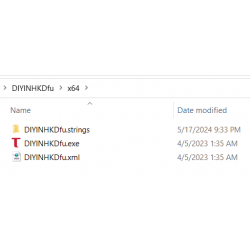 DIYINHK DFU utilty USB Audio V5.57